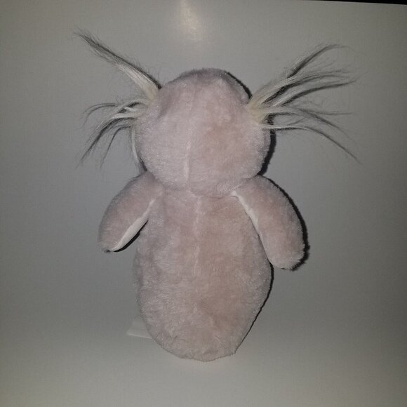 Floral Services Tan/Gray Owl Plush Lovey Sleeping Bird 10" Stuffed Toy Greige - Picture 4 of 9